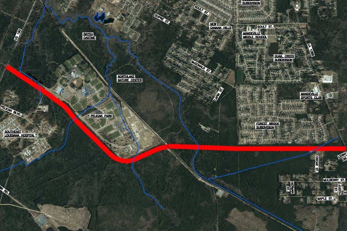 Corridor - Mandeville Bypass Construction